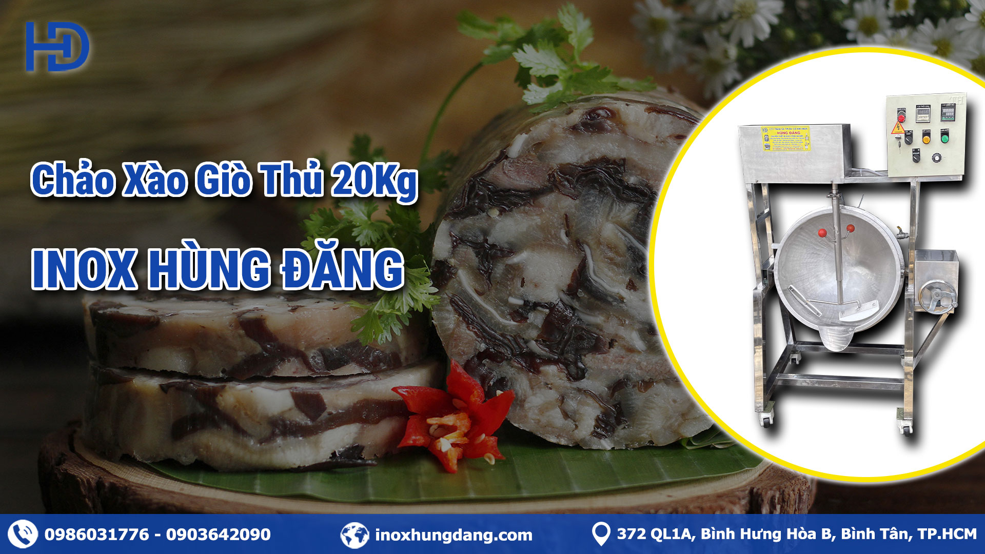 Chảo Xào Giò Thủ 20Kg Tại Inox Hùng Đăng Chảo Xào Giò Thủ 20Kg Tại Inox Hùng Đăng