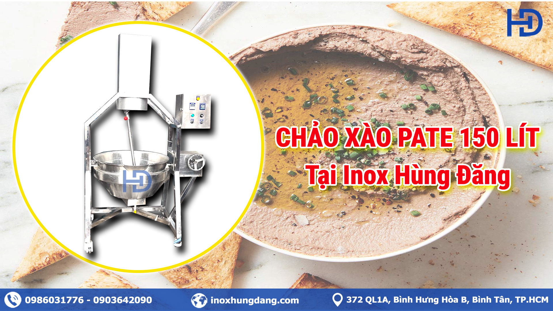Chảo Xào Pate 150L Inox 304 – Hiệu Suất Cao Cho Sản Xuất Công Nghiệp Chảo Xào Pate 150L Inox 304 – Hiệu Suất Cao Cho Sản Xuất Công Nghiệp