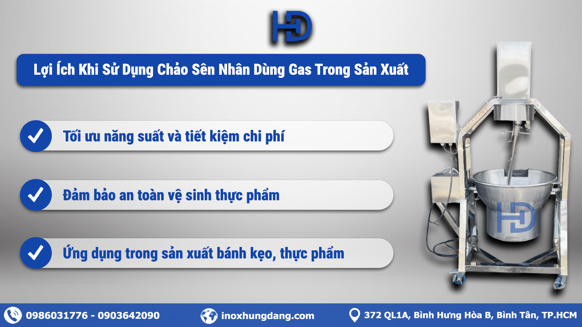 Lợi Ích Khi Sử Dụng Chảo Sên Nhân Dùng Gas Trong Sản Xuất