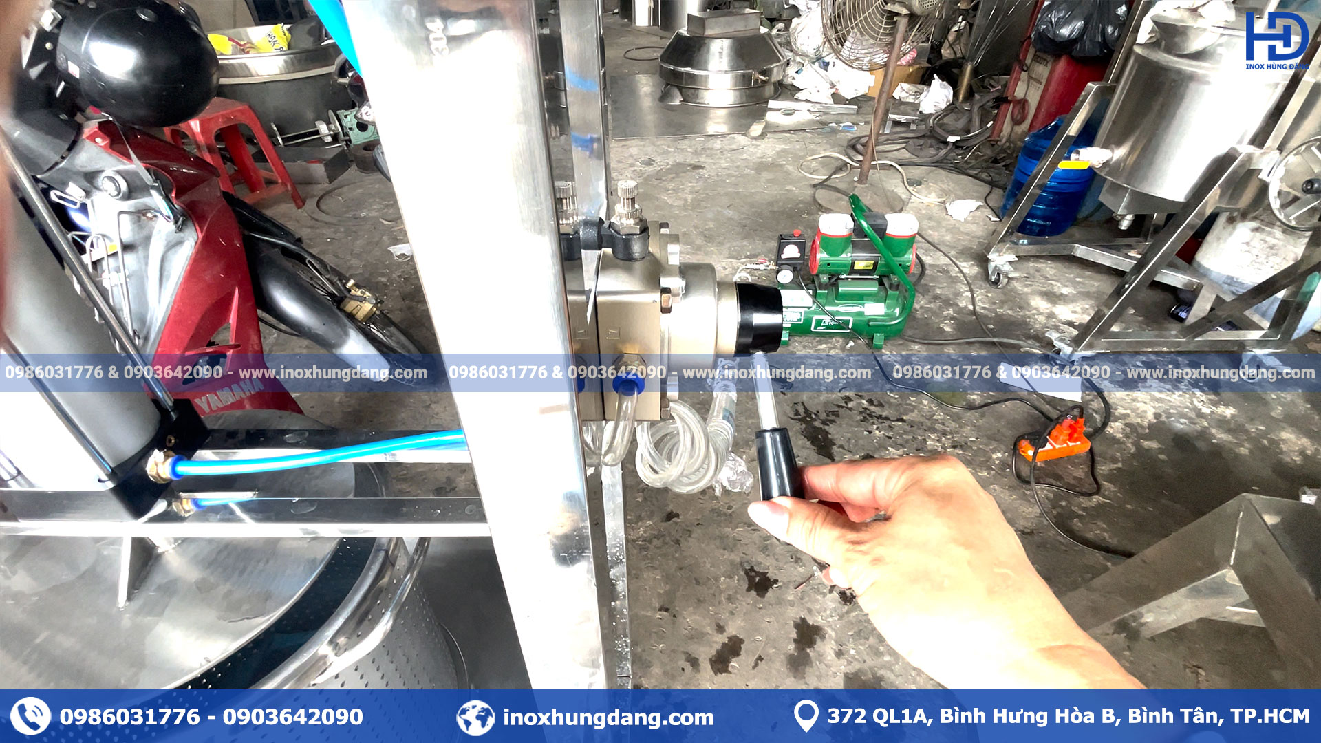 Hướng dẫn vận hành máy ép thực phẩm bằng thủy lực an toàn