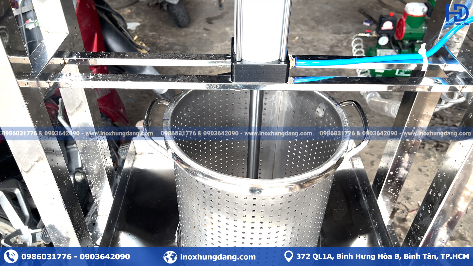 Thông số kỹ thuật chi tiết của máy ép thực phẩm bằng thủy lực