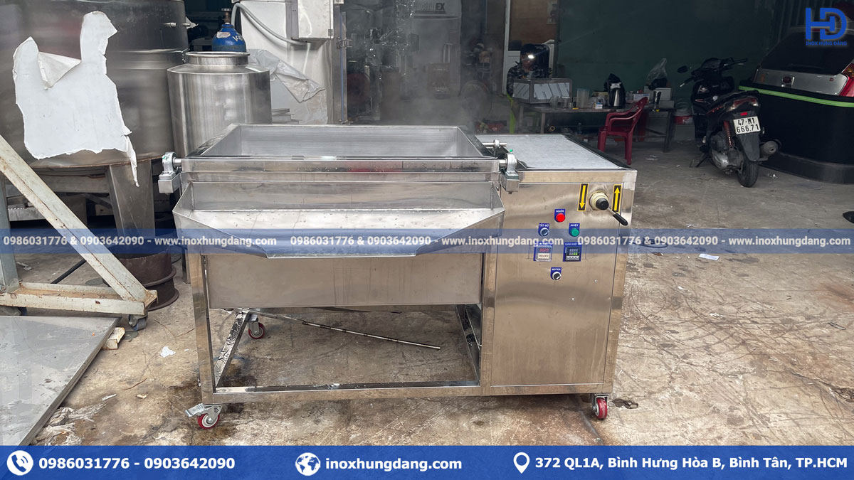 Máy Phi Hành Tỏi Công Nghiệp 10Kg / Mẻ – Giải Pháp Hiệu Quả Cho Sản Xuất Hành Phi Máy Phi Hành Tỏi Công Nghiệp 10Kg / Mẻ – Giải Pháp Hiệu Quả Cho Sản Xuất Hành Phi