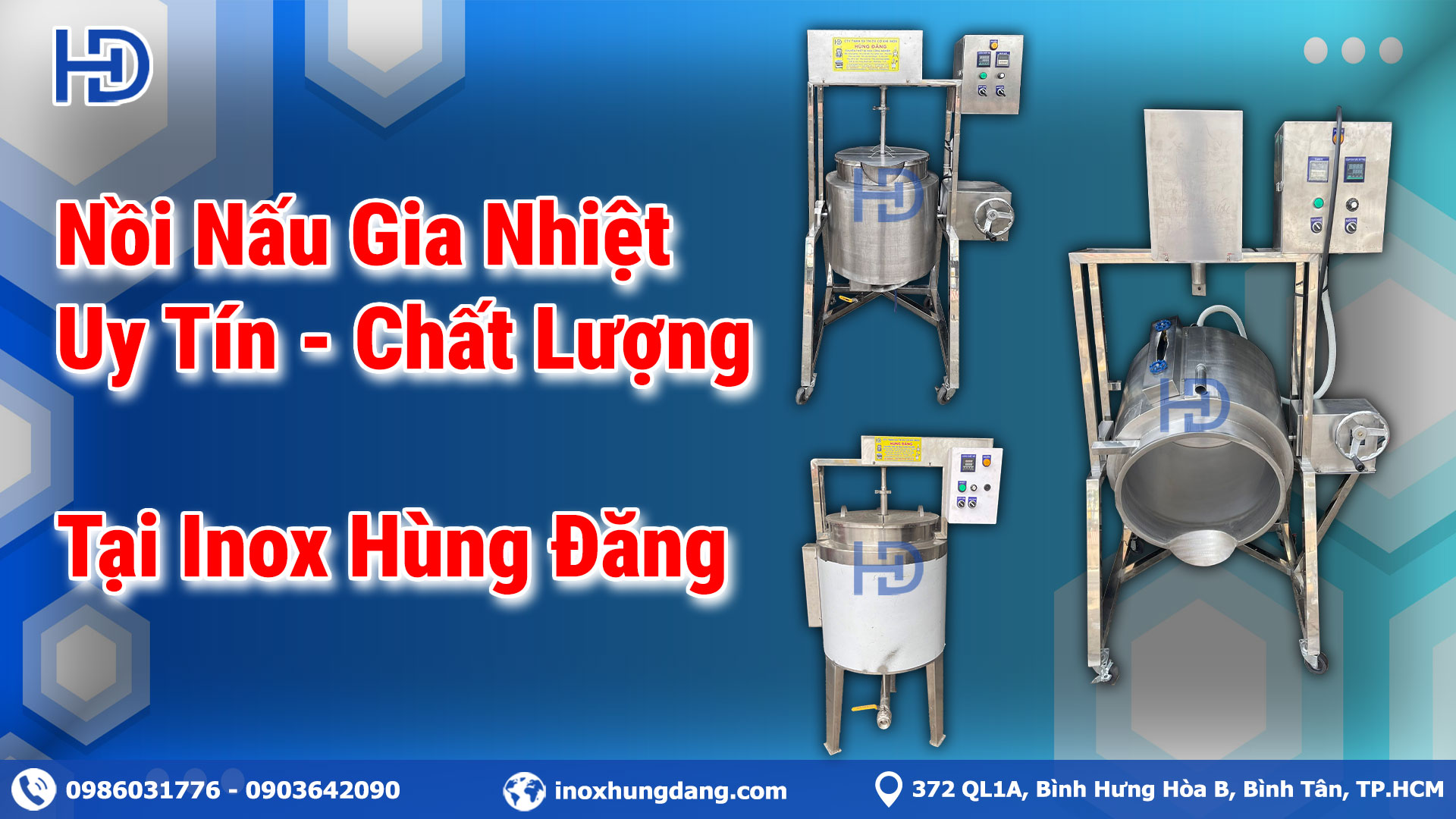 Nồi Nấu Gia Nhiệt - Uy Tín, Chất Lượng, Giá Tốt Tại Inox Hùng Đăng Nồi Nấu Gia Nhiệt - Uy Tín, Chất Lượng, Giá Tốt Tại Inox Hùng Đăng