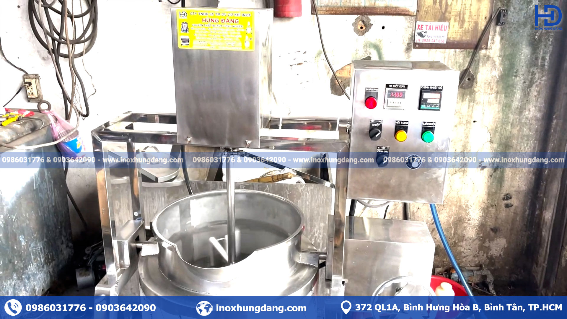 Inox Hùng Đăng – Đơn vị sản xuất nồi nấu công nghiệp uy tín hàng đầu