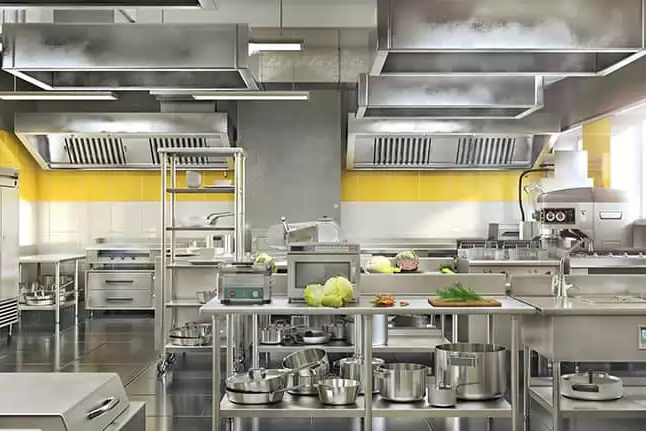 Tìm hiểu về tiêu chuẩn thiết kế bếp ăn công nghiệp - Inox Hùng Đăng