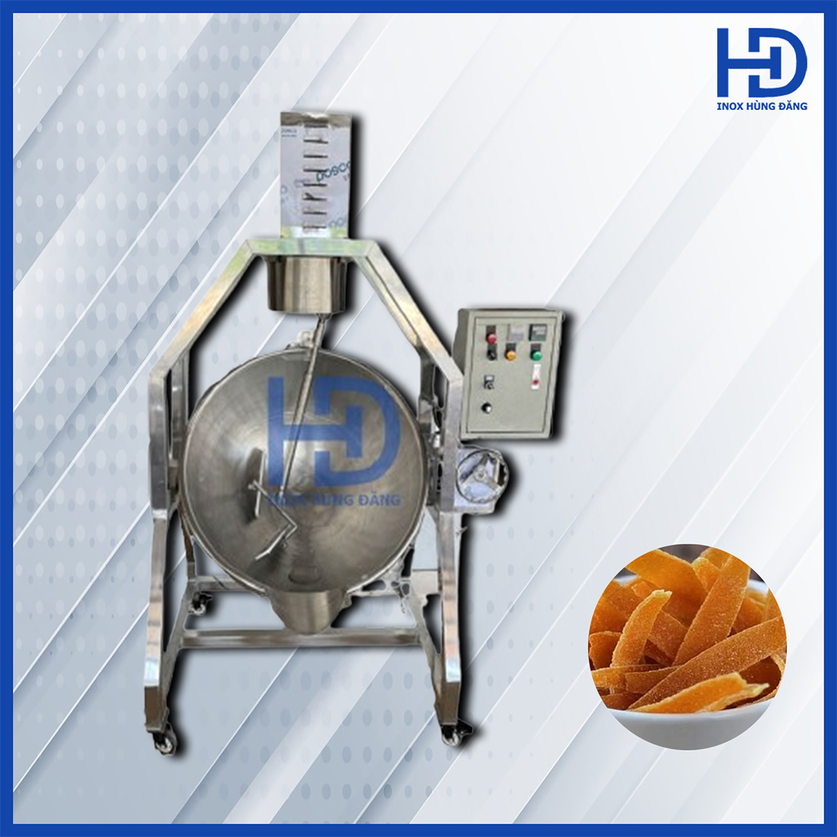 Chảo Sên Mứt Bí Đỏ 50 Lít Chảo Sên Mứt Bí Đỏ 50 Lít