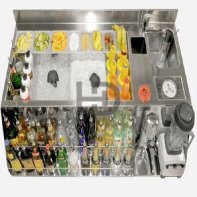 Tủ Đá Inox Quầy Bar