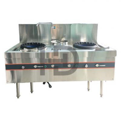 Bếp á 2 họng 1m5 có bầu nước quạt thổi