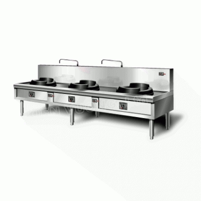 Bếp Á 3 họng đốt