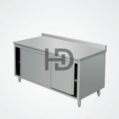 Quầy Inox cửa lùa