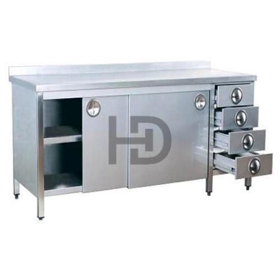 Tủ inox có hộc kéo