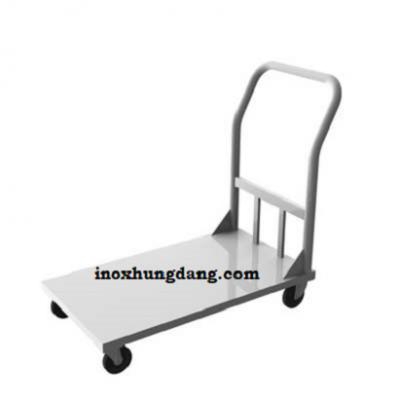 Xe đẩy inox 1 tầng