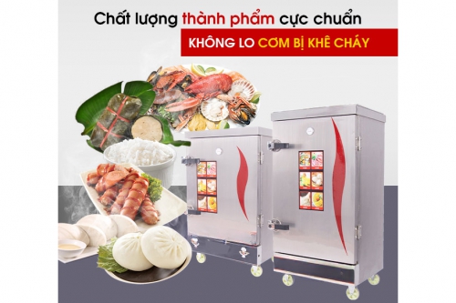 Tủ cơm công nghiệp 10 khay điện có điều khiển Tủ cơm công nghiệp 10 khay điện có điều khiển