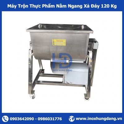 Máy Trộn Thực Phẩm Nằm Ngang Xả Đáy 120 Kg Máy Trộn Thực Phẩm Nằm Ngang Xả Đáy 120 Kg
