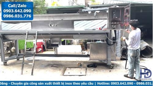 Máy Trộn Gia Nhiệt Thực Phẩm Công Nghiệp, Thức Ăn Chăn Nuôi 1500Kg
