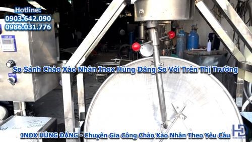 Sự Khác Biệt Giữa Chảo Xào Nhân Tại Inox Hùng Đăng So Với Chảo Trên Thị Trường