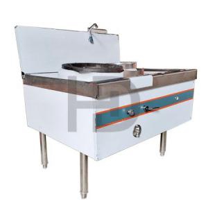 Bếp á đơn có quạt thổi họng gang đất