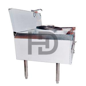 Bếp á đơn có quạt thổi họng gang đất