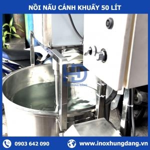 Nồi Cánh Khuấy Lật Nghiêng 50 Lít