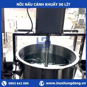 Nồi Cánh Khuấy Lật Nghiêng 50 Lít
