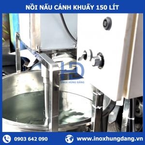 Nồi Có Cánh Khuấy Lật Nghiêng 150 Lít