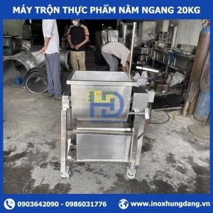 Máy Trộn Thực Phẩm Nằm Ngang 50Kg