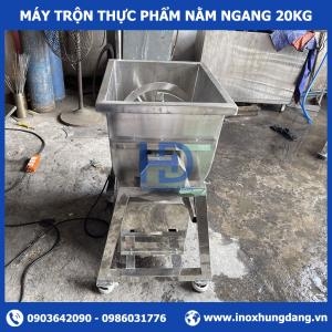 Máy Trộn Thực Phẩm Nằm Ngang 50Kg