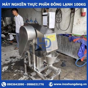 Máy Nghiền Thực Phẩm Đông Lạnh 100kg