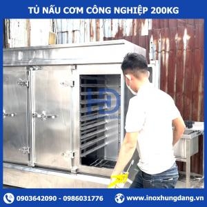Tủ Nấu Cơm Công Nghiệp 200kg