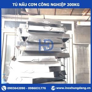 Tủ Nấu Cơm Công Nghiệp 200kg