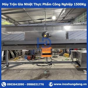 Máy Trộn Gia Nhiệt Thực Phẩm Công Nghiệp 1500Kg Máy Trộn Gia Nhiệt Thực Phẩm Công Nghiệp 1500Kg