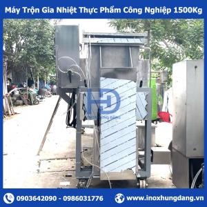 Máy Trộn Gia Nhiệt Thực Phẩm Công Nghiệp 1500Kg Máy Trộn Gia Nhiệt Thực Phẩm Công Nghiệp 1500Kg