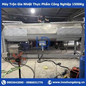Máy Trộn Gia Nhiệt Thực Phẩm Công Nghiệp 1500Kg Máy Trộn Gia Nhiệt Thực Phẩm Công Nghiệp 1500Kg