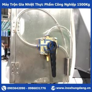 Máy Trộn Gia Nhiệt Thực Phẩm Công Nghiệp 1500Kg Máy Trộn Gia Nhiệt Thực Phẩm Công Nghiệp 1500Kg
