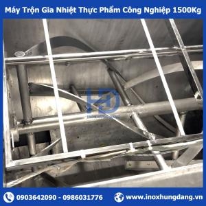 Máy Trộn Gia Nhiệt Thực Phẩm Công Nghiệp 1500Kg Máy Trộn Gia Nhiệt Thực Phẩm Công Nghiệp 1500Kg