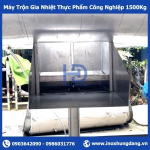 Máy Trộn Gia Nhiệt Thực Phẩm Công Nghiệp 1500Kg Máy Trộn Gia Nhiệt Thực Phẩm Công Nghiệp 1500Kg