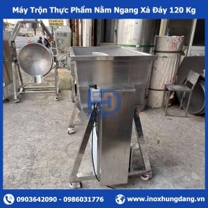 Máy Trộn Thực Phẩm Nằm Ngang Xả Đáy 120 Kg Máy Trộn Thực Phẩm Nằm Ngang Xả Đáy 120 Kg