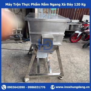 Máy Trộn Thực Phẩm Nằm Ngang Xả Đáy 120 Kg Máy Trộn Thực Phẩm Nằm Ngang Xả Đáy 120 Kg
