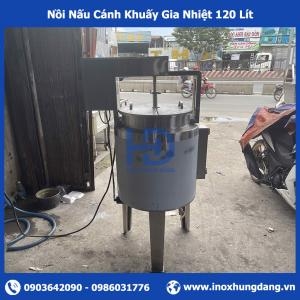 Nồi Nấu Cánh Khuấy Gia Nhiệt 120 Lít