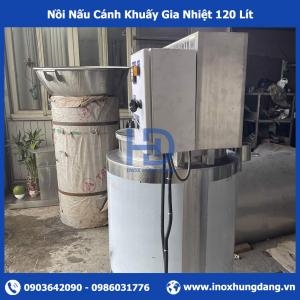 Nồi Nấu Cánh Khuấy Gia Nhiệt 120 Lít