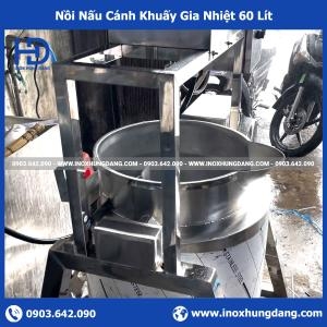 Nồi Nấu Cánh Khuấy Gia Nhiệt 60 Lít