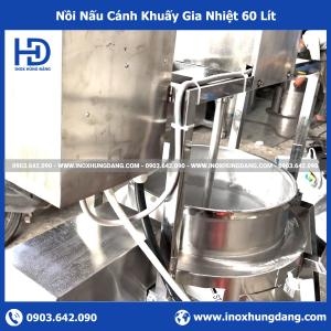 Nồi Nấu Cánh Khuấy Gia Nhiệt 60 Lít