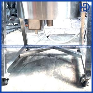 Nồi Nấu Cao Dược Liệu 80 Lít Có Cánh Khuấy Lật Nghiêng